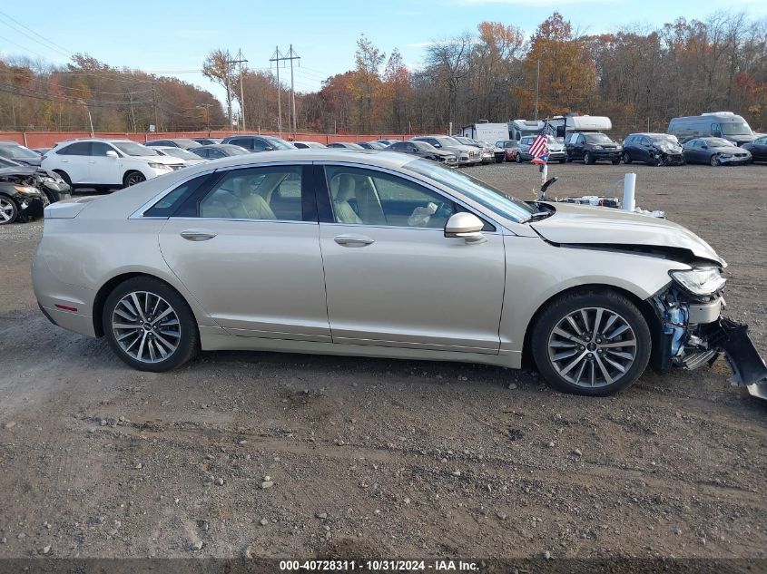 2017 Lincoln Mkz Select VIN: 3LN6L5C91HR655123 Lot: 40728311