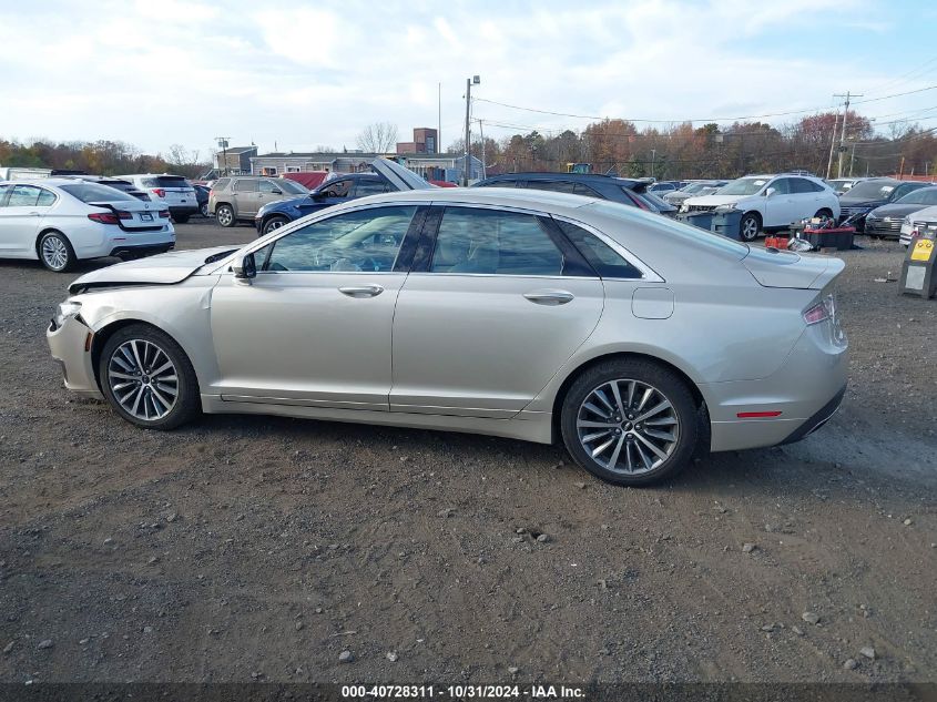 2017 Lincoln Mkz Select VIN: 3LN6L5C91HR655123 Lot: 40728311