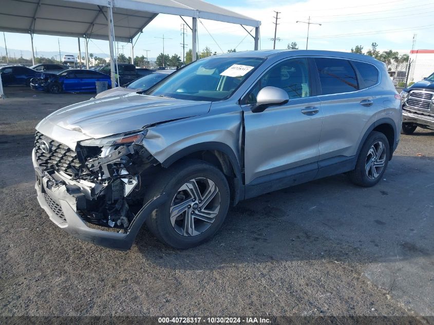 VIN 5NMS14AJXMH367241 2021 Hyundai Santa Fe, SE no.2