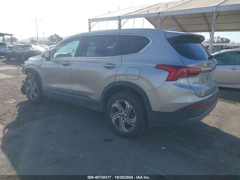 VIN 5NMS14AJXMH367241 2021 Hyundai Santa Fe, SE no.3