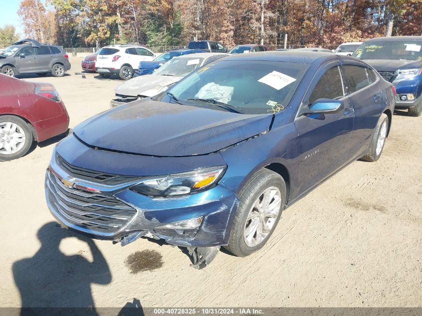 2020 Chevrolet Malibu Fwd Lt VIN: 1G1ZD5STXLF025711 Lot: 40728325