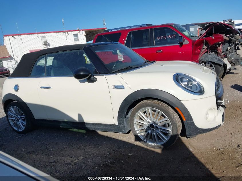 2019 Mini Convertible Cooper S VIN: WMWWG9C59K3E39801 Lot: 40728334