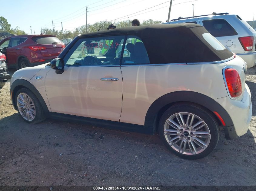 2019 Mini Convertible Cooper S VIN: WMWWG9C59K3E39801 Lot: 40728334