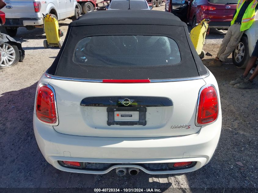 2019 Mini Convertible Cooper S VIN: WMWWG9C59K3E39801 Lot: 40728334