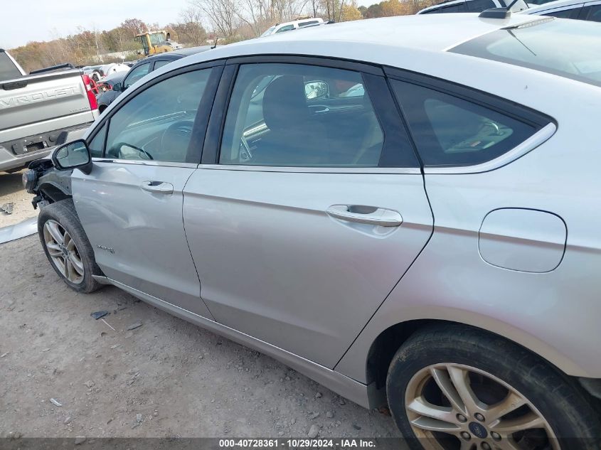 VIN 3FA6P0LU3JR206389 2018 Ford Fusion, Hybrid SE no.15