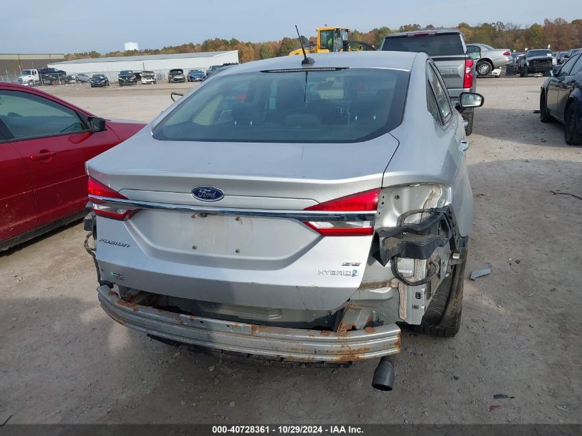 VIN 3FA6P0LU3JR206389 2018 Ford Fusion, Hybrid SE no.17