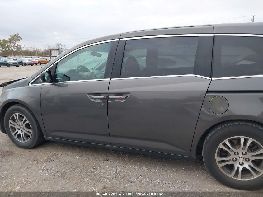 2011 Honda Odyssey Ex VIN: 5FNRL5H4XBB017766 Lot: 40728367