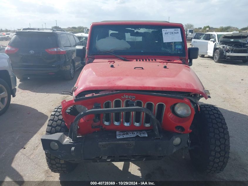 2013 Jeep Wrangler Sport VIN: 1C4AJWAGXDL705425 Lot: 40728369