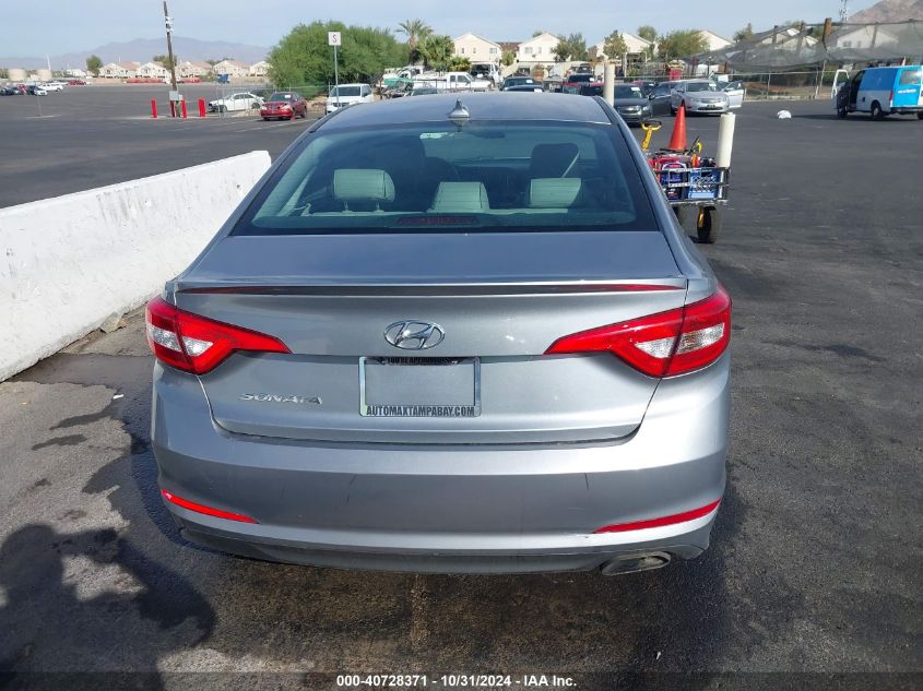 2015 Hyundai Sonata Se VIN: 5NPE24AF4FH178967 Lot: 40728371