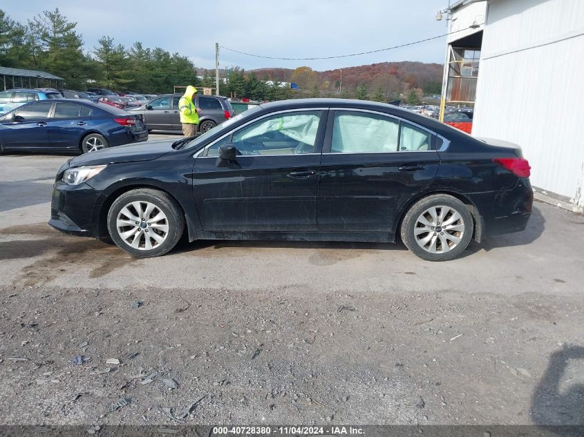 2016 Subaru Legacy 2.5I Premium VIN: 4S3BNAC62G3032764 Lot: 40728380