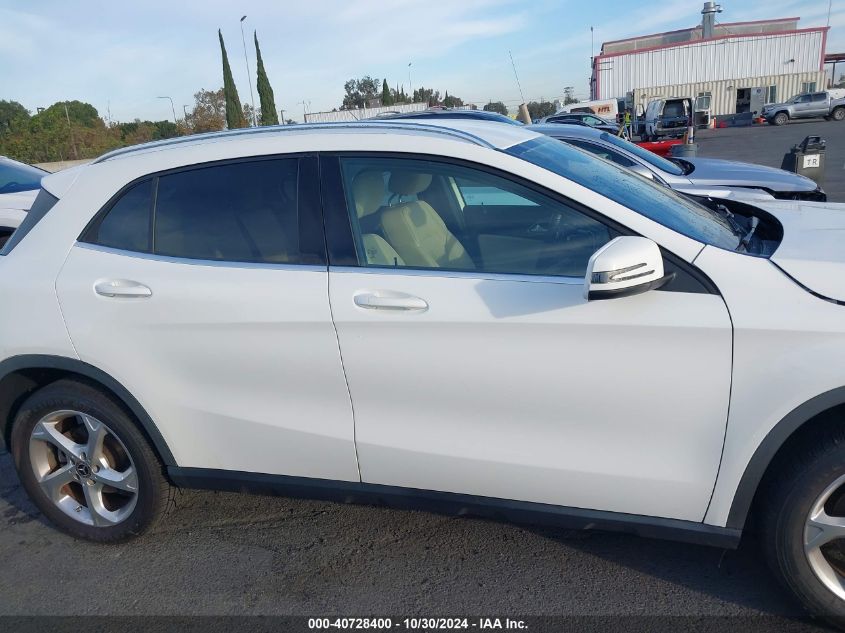 2019 Mercedes-Benz Gla 250 VIN: WDCTG4EB5KU001208 Lot: 40728400