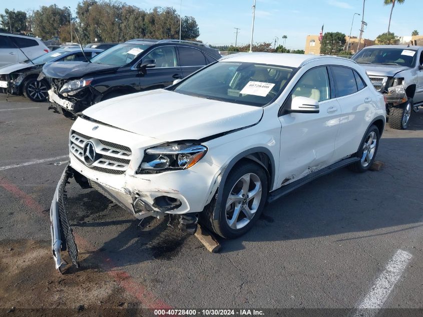 2019 Mercedes-Benz Gla 250 VIN: WDCTG4EB5KU001208 Lot: 40728400