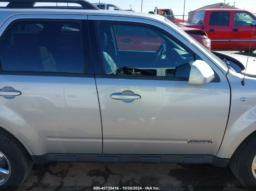 2008 Ford Escape Limited VIN: 1FMCU94158KE81903 Lot: 40728416