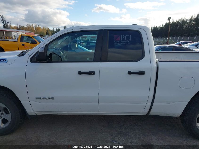 2019 Ram 1500 Tradesman 4X4 6'4 Box VIN: 1C6SRFCT3KN532864 Lot: 40728421