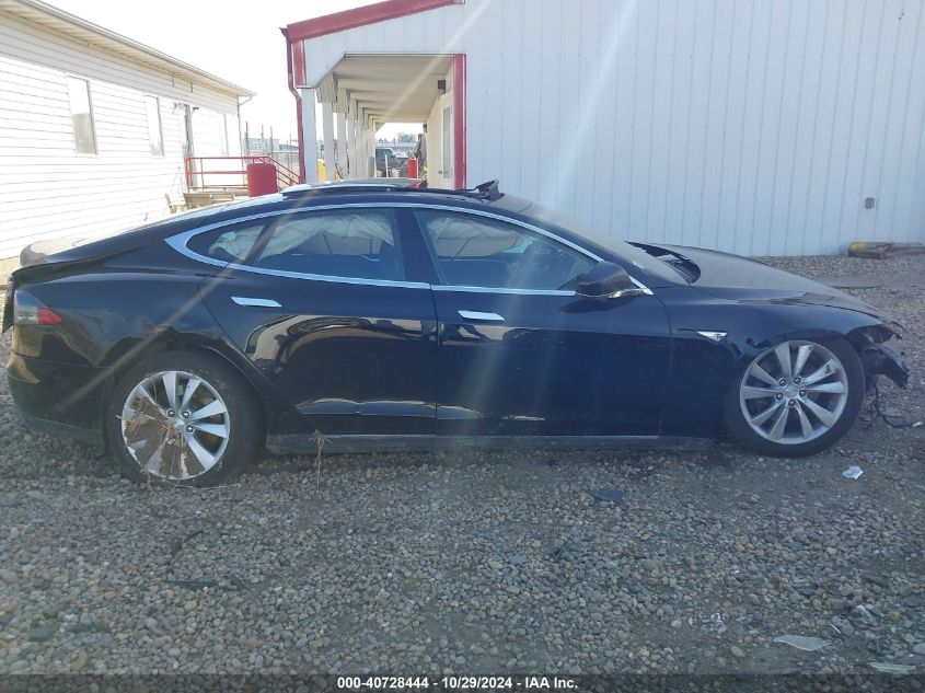 2015 Tesla Model S 70D/85D/P85D VIN: 5YJSA1H26FFP75754 Lot: 40728444