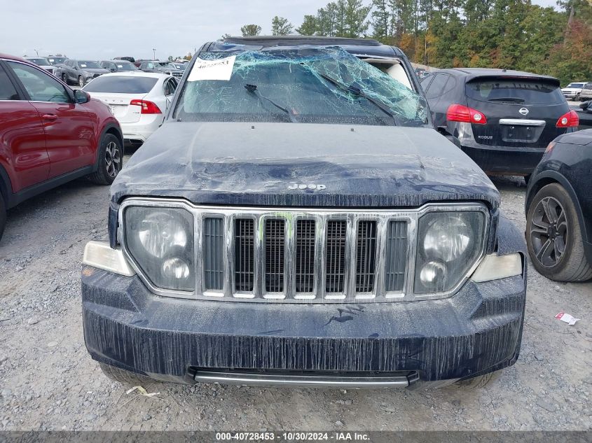 2012 Jeep Liberty Limited Jet Edition VIN: 1C4PJMFK5CW178192 Lot: 40728453