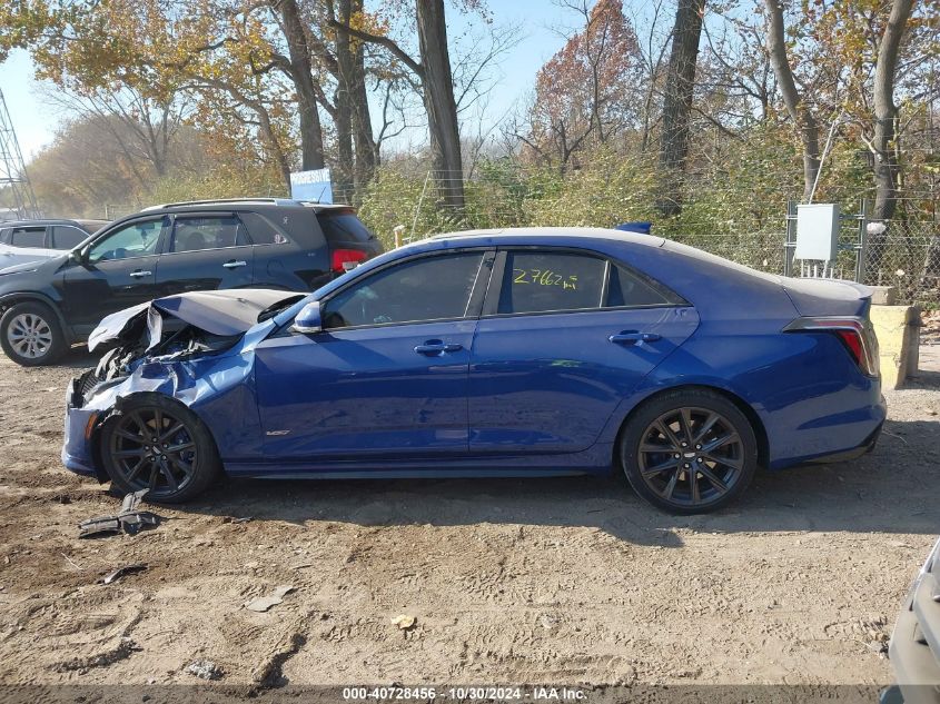 2021 Cadillac Ct4 V-Series VIN: 1G6DD5RL6M0145732 Lot: 40728456