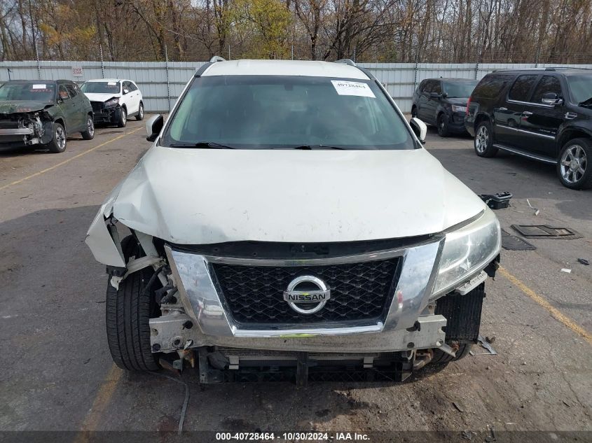 2016 Nissan Pathfinder Platinum/S/Sl/Sv VIN: 5N1AR2MM7GC660852 Lot: 40728464