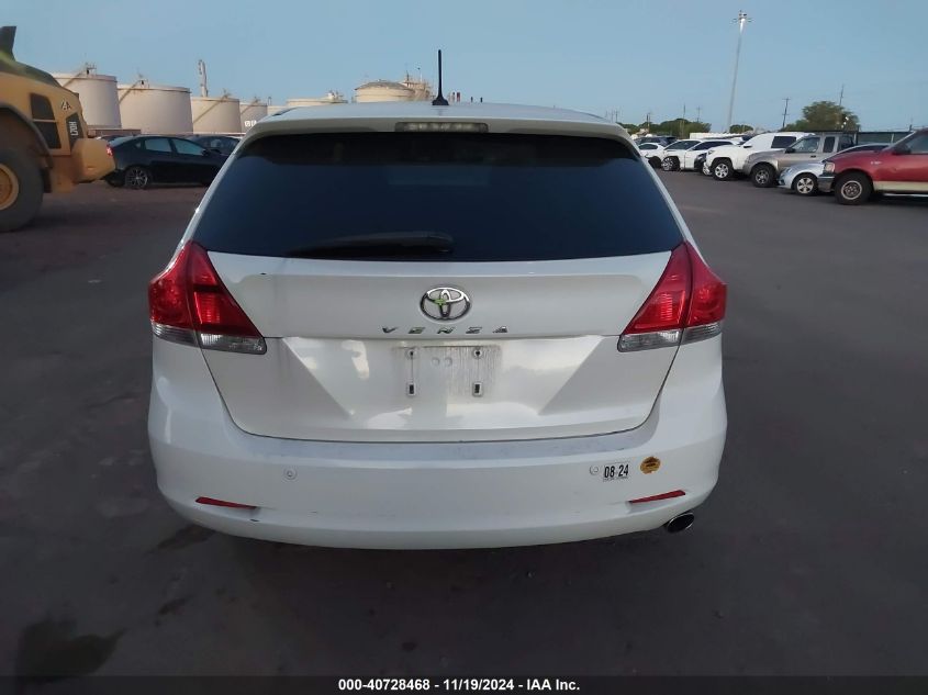 2009 Toyota Venza VIN: 4T3ZE11A89U003324 Lot: 40728468