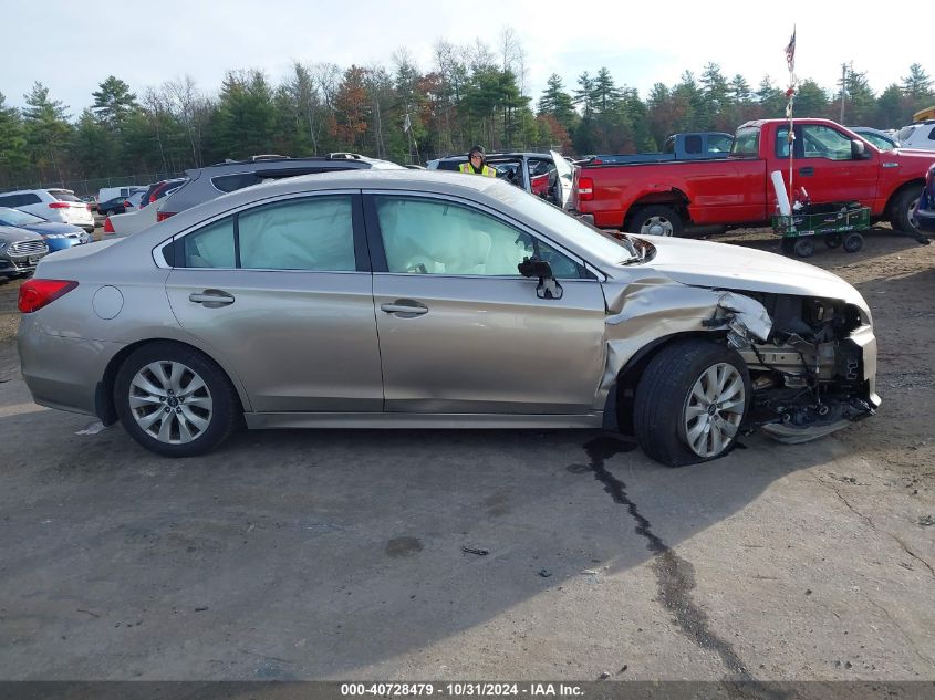 2015 Subaru Legacy 2.5I Premium VIN: 4S3BNAC68F3006880 Lot: 40728479