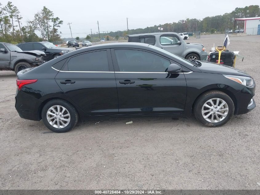 2022 Hyundai Accent Sel VIN: 3KPC24A61NE186017 Lot: 40728484