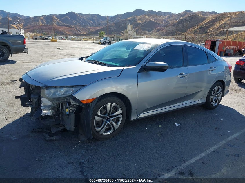 2016 HONDA CIVIC LX - 19XFC2F53GE245070