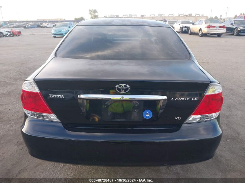 2005 Toyota Camry Le V6 VIN: 4T1BF32KX5U101307 Lot: 40728487