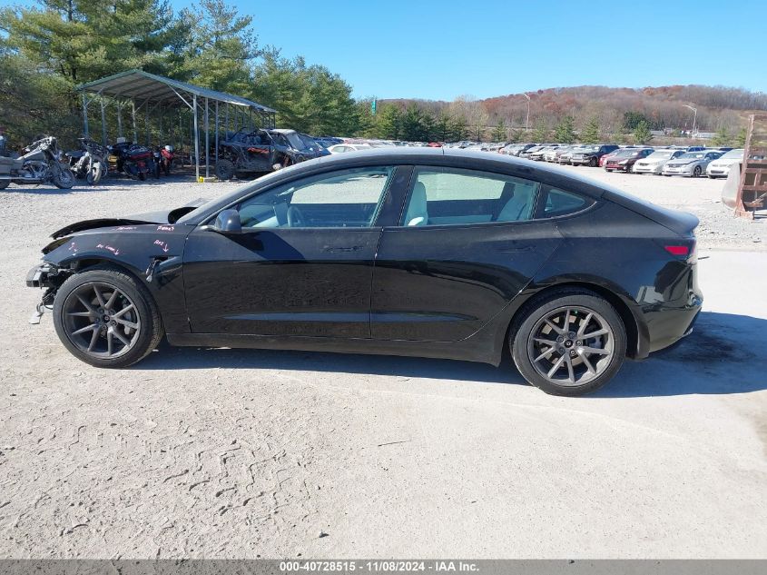 2021 Tesla Model 3 Long Range Dual Motor All-Wheel Drive VIN: 5YJ3E1EB5MF858618 Lot: 40728515