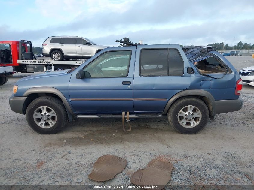 2000 Nissan Pathfinder Le/Se/Xe VIN: JN8AR07S2YW424665 Lot: 40728523