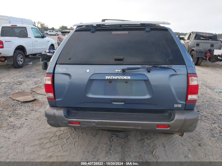 2000 Nissan Pathfinder Le/Se/Xe VIN: JN8AR07S2YW424665 Lot: 40728523