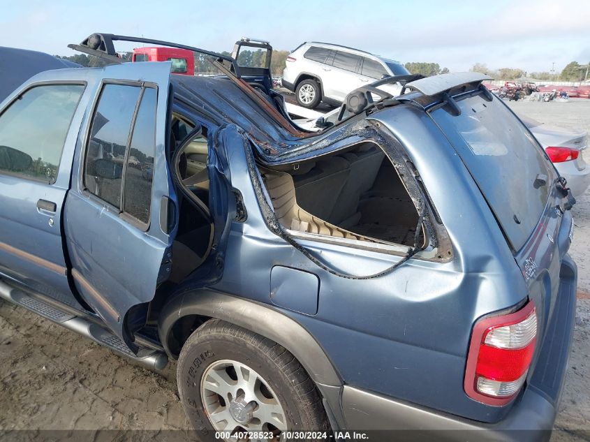 2000 Nissan Pathfinder Le/Se/Xe VIN: JN8AR07S2YW424665 Lot: 40728523