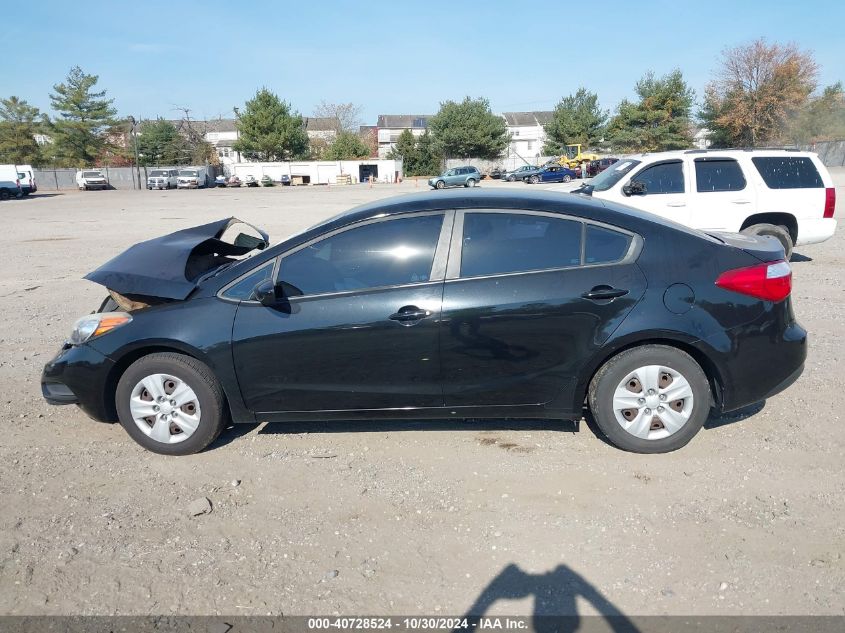 2016 Kia Forte Lx VIN: KNAFK4A6XG5538116 Lot: 40728524