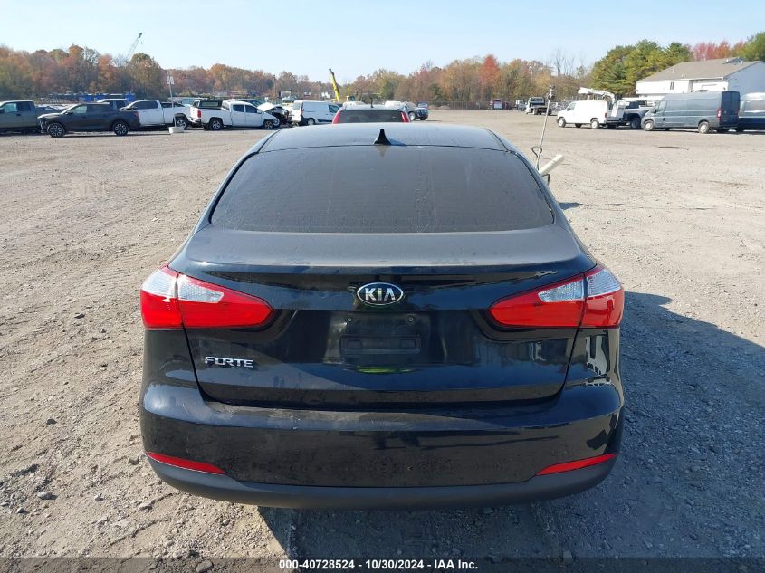 2016 Kia Forte Lx VIN: KNAFK4A6XG5538116 Lot: 40728524