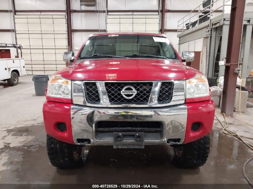 2012 Nissan Titan Sv VIN: 1N6AA0EJ2CN315986 Lot: 40728529