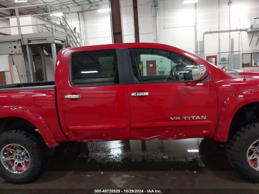 2012 Nissan Titan Sv VIN: 1N6AA0EJ2CN315986 Lot: 40728529