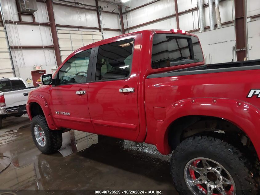 2012 Nissan Titan Sv VIN: 1N6AA0EJ2CN315986 Lot: 40728529