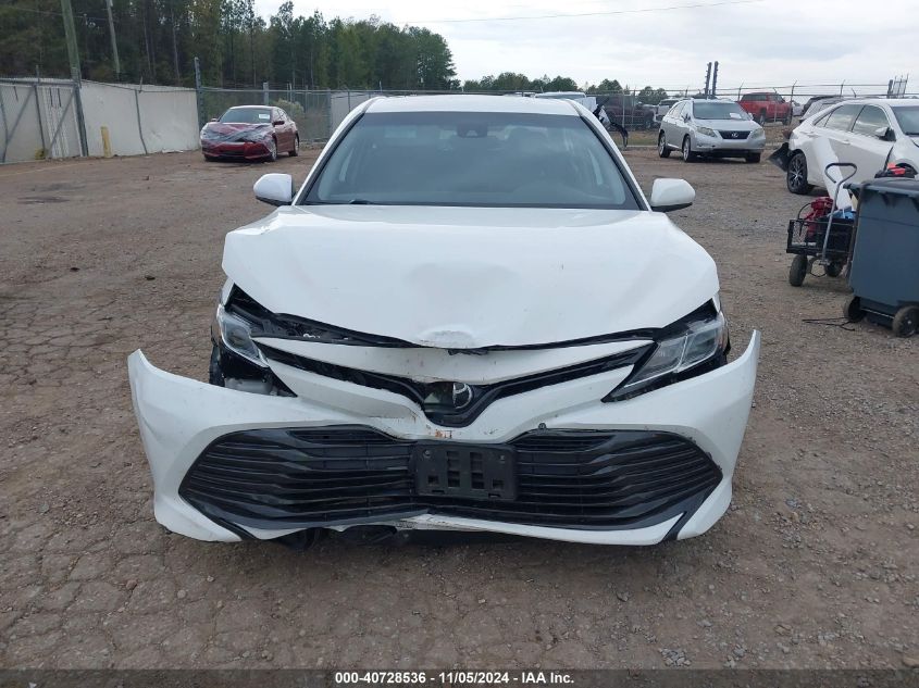 2019 Toyota Camry Le VIN: 4T1B11HK3KU160270 Lot: 40728536