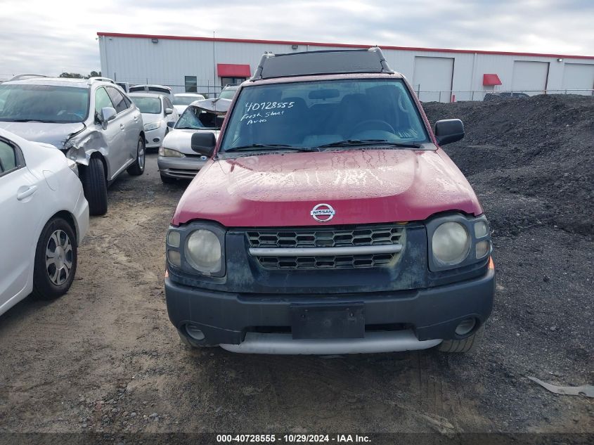 2002 Nissan Xterra Xe VIN: 5N1ED28T72C521444 Lot: 40728555