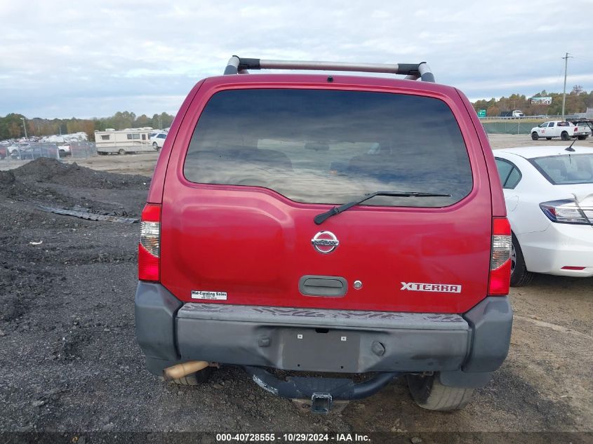 2002 Nissan Xterra Xe VIN: 5N1ED28T72C521444 Lot: 40728555