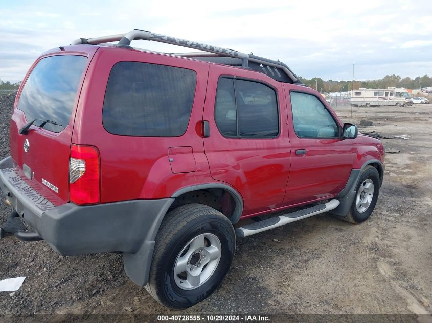 2002 Nissan Xterra Xe VIN: 5N1ED28T72C521444 Lot: 40728555