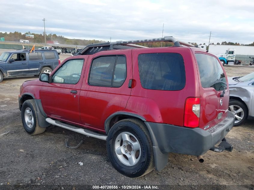 2002 Nissan Xterra Xe VIN: 5N1ED28T72C521444 Lot: 40728555