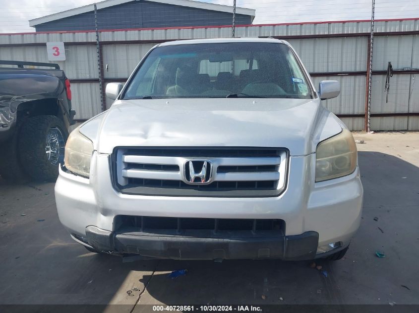 2007 Honda Pilot Ex VIN: 5FNYF28417B034397 Lot: 40728561