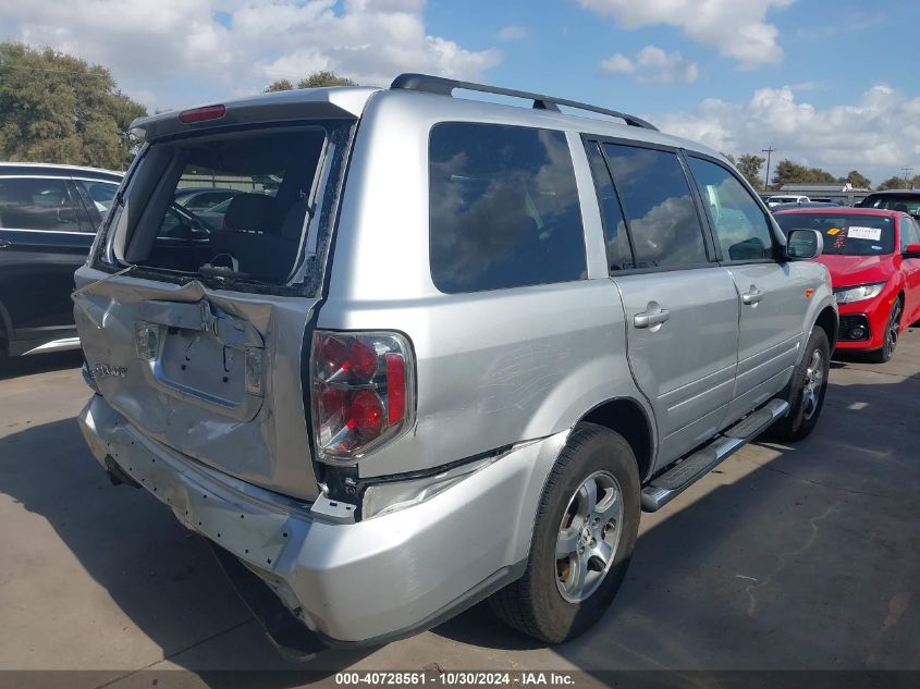 2007 Honda Pilot Ex VIN: 5FNYF28417B034397 Lot: 40728561