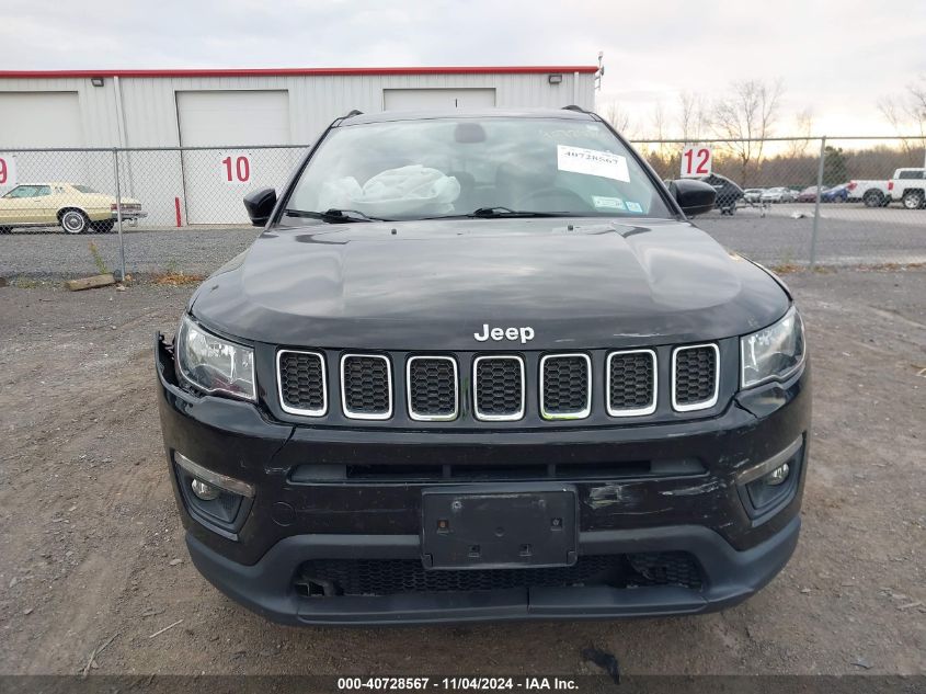 2018 Jeep Compass Latitude 4X4 VIN: 3C4NJDBB0JT175443 Lot: 40728567