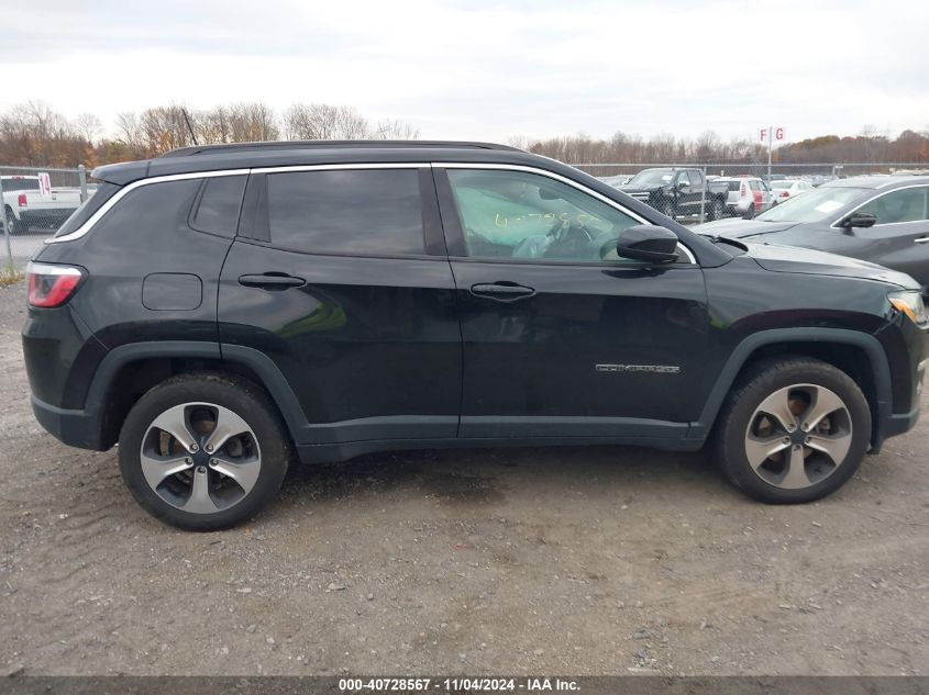 2018 Jeep Compass Latitude 4X4 VIN: 3C4NJDBB0JT175443 Lot: 40728567