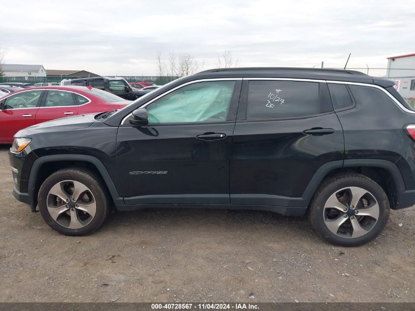 2018 Jeep Compass Latitude 4X4 VIN: 3C4NJDBB0JT175443 Lot: 40728567