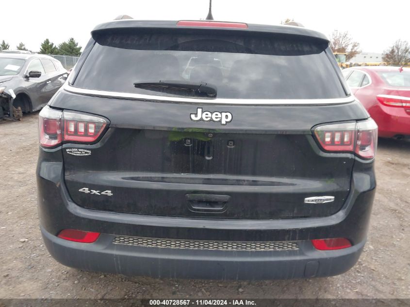 2018 Jeep Compass Latitude 4X4 VIN: 3C4NJDBB0JT175443 Lot: 40728567