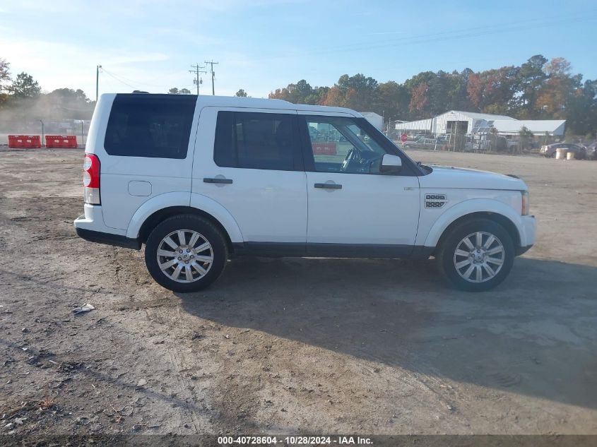 2013 Land Rover Lr4 VIN: SALAG2D44DA660740 Lot: 40728604