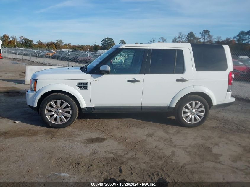 2013 Land Rover Lr4 VIN: SALAG2D44DA660740 Lot: 40728604