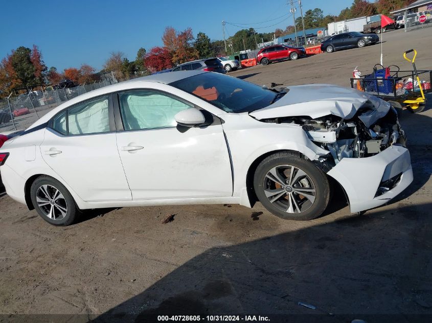 2021 NISSAN SENTRA SV XTRONIC CVT - 3N1AB8CVXMY208678